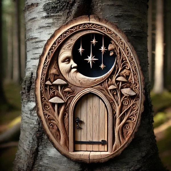 Moonlit Hollow Fairy Door